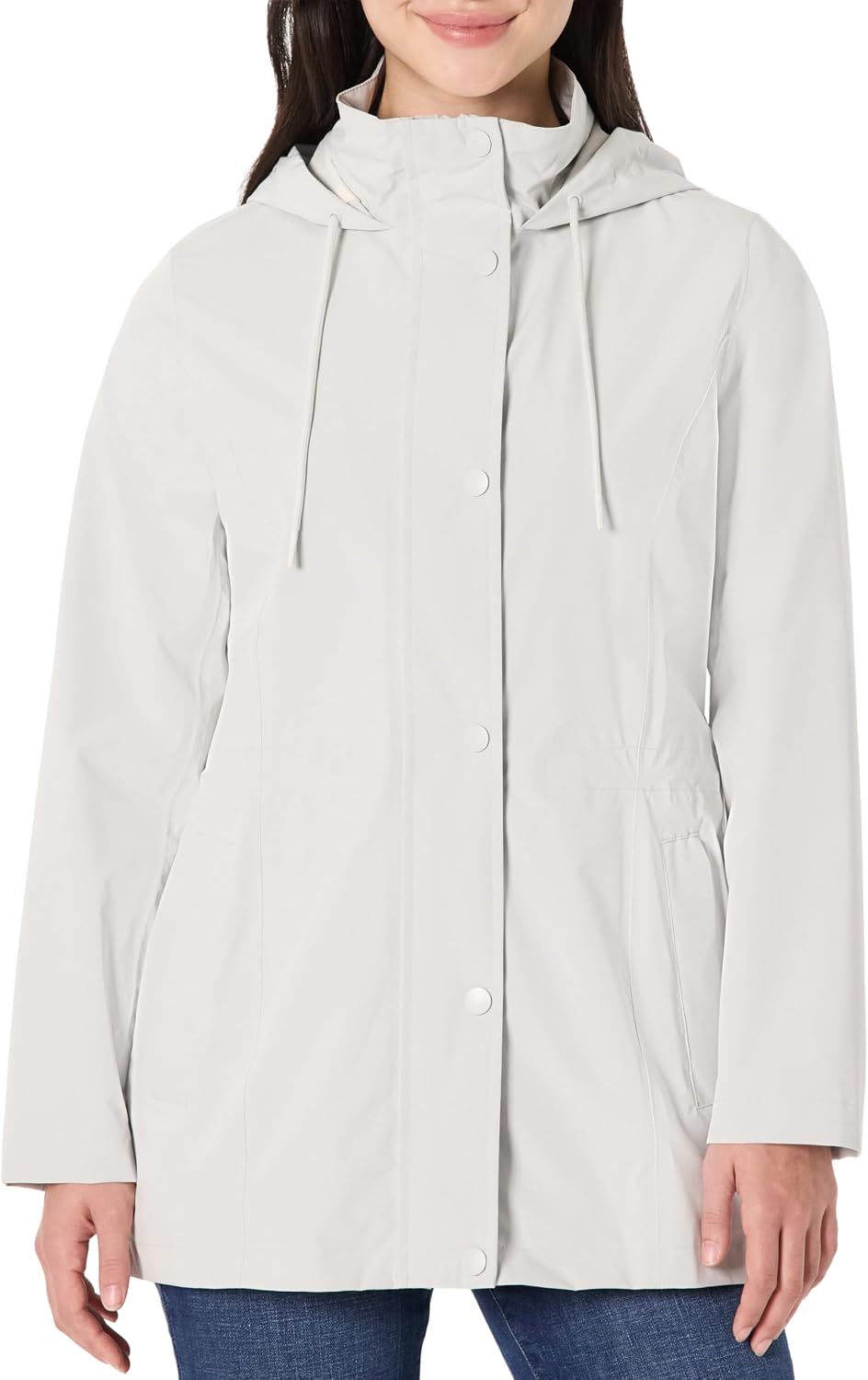 Lightweight Waterproof Hooded Rain Jacket image 1